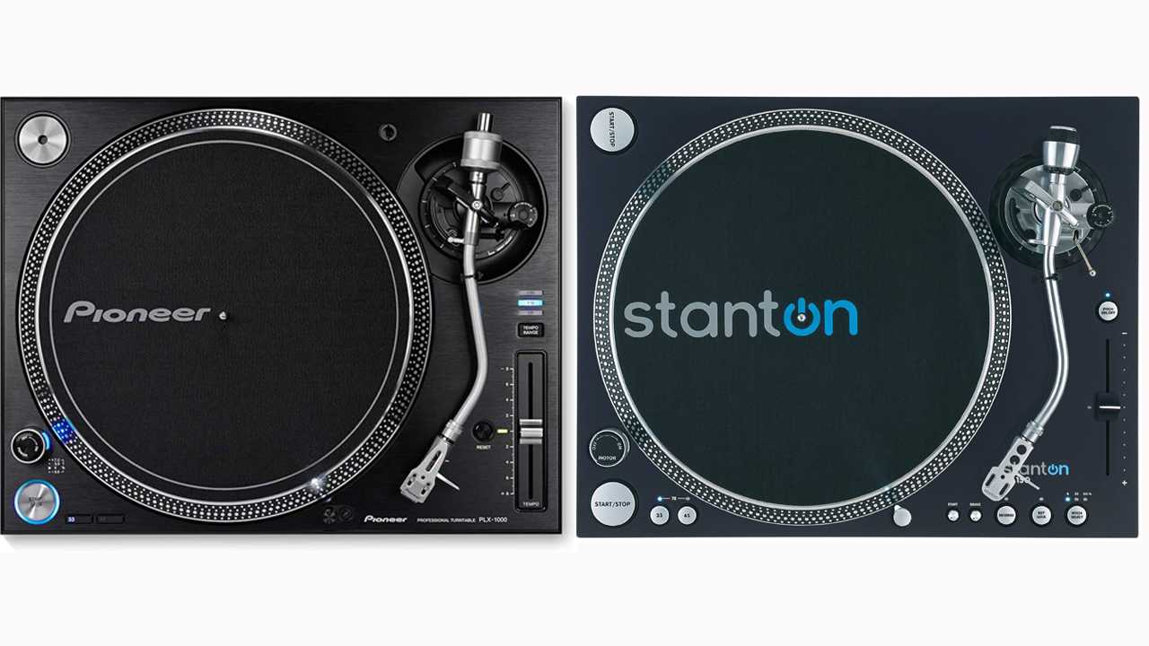 Pioneer PLX 1000 VS Stanton ST 150 DJ Turntable Reviews